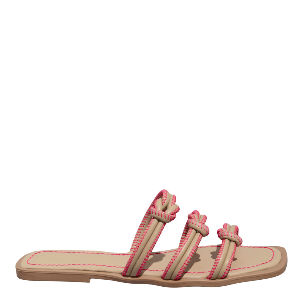 Rasteira Napa Soft Palha
