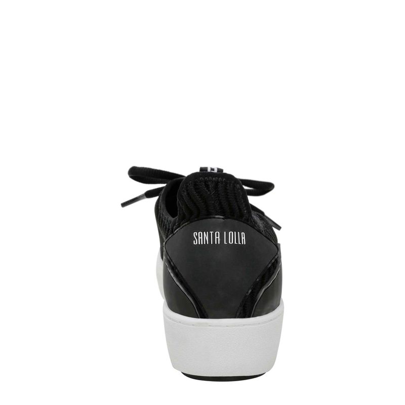 Tênis tecido lolla sport preto - santalolla