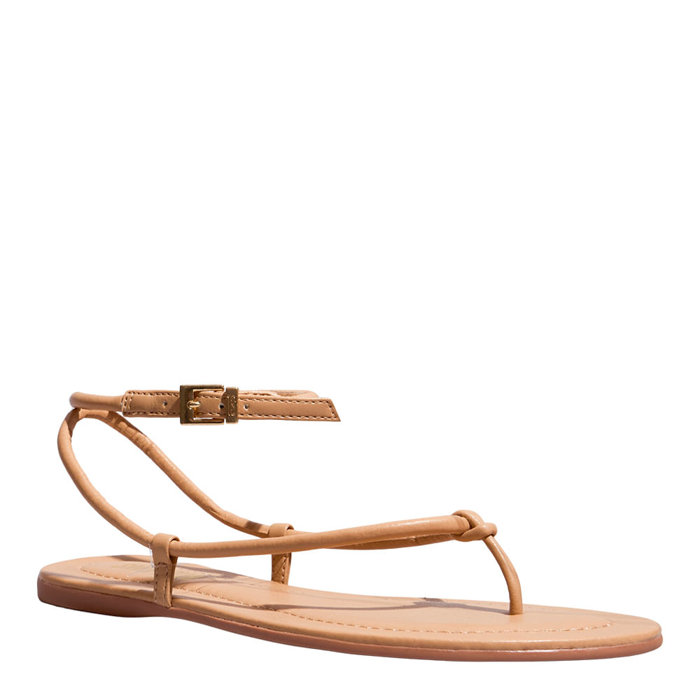 Rasteira Napa Soft Palha