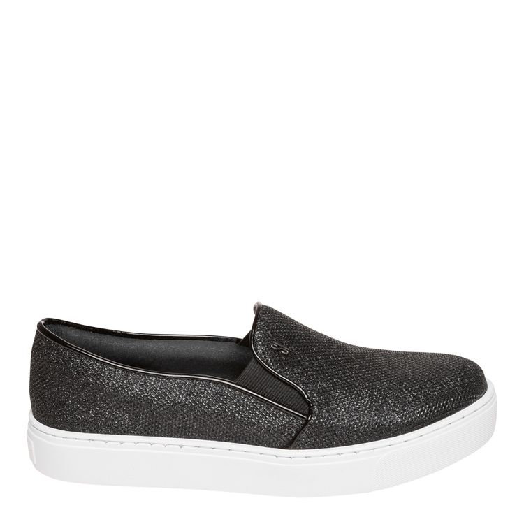 tênis slip on glam preto