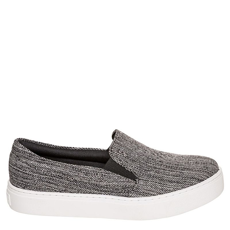 slip on feminino cinza