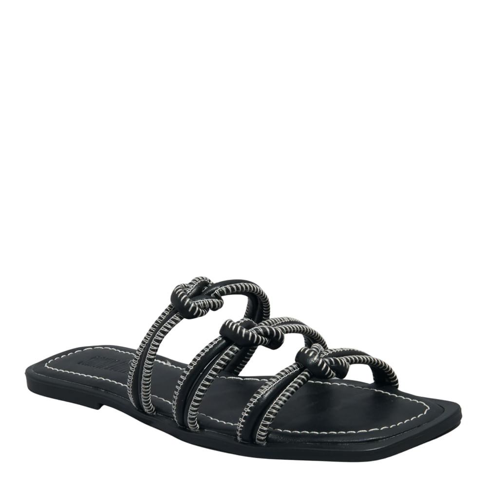Rasteira Napa Soft Preto