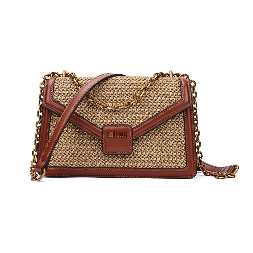 Bolsa M Tramado New Sand