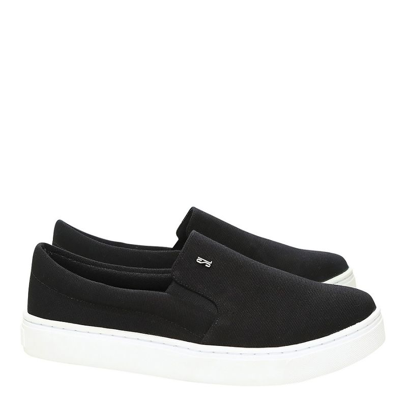 Tenis lona preto - santalolla