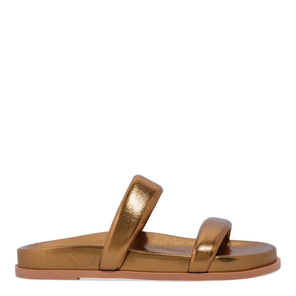 Papete Metalizada Bronze Tira Acolchoada