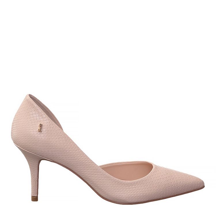 scarpin nude rosado
