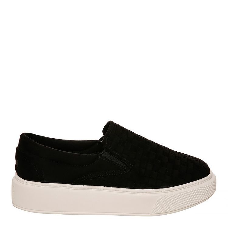 tênis flatform santa lolla suede preto