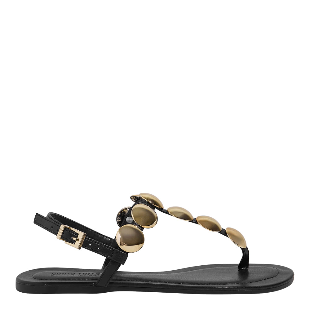 Rasteira Napa Soft Preto