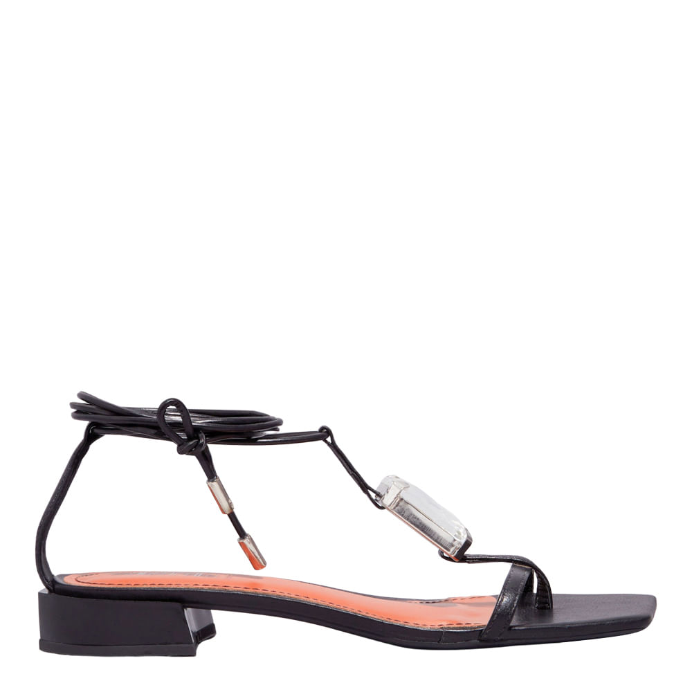 Rasteira Napa Soft Preto