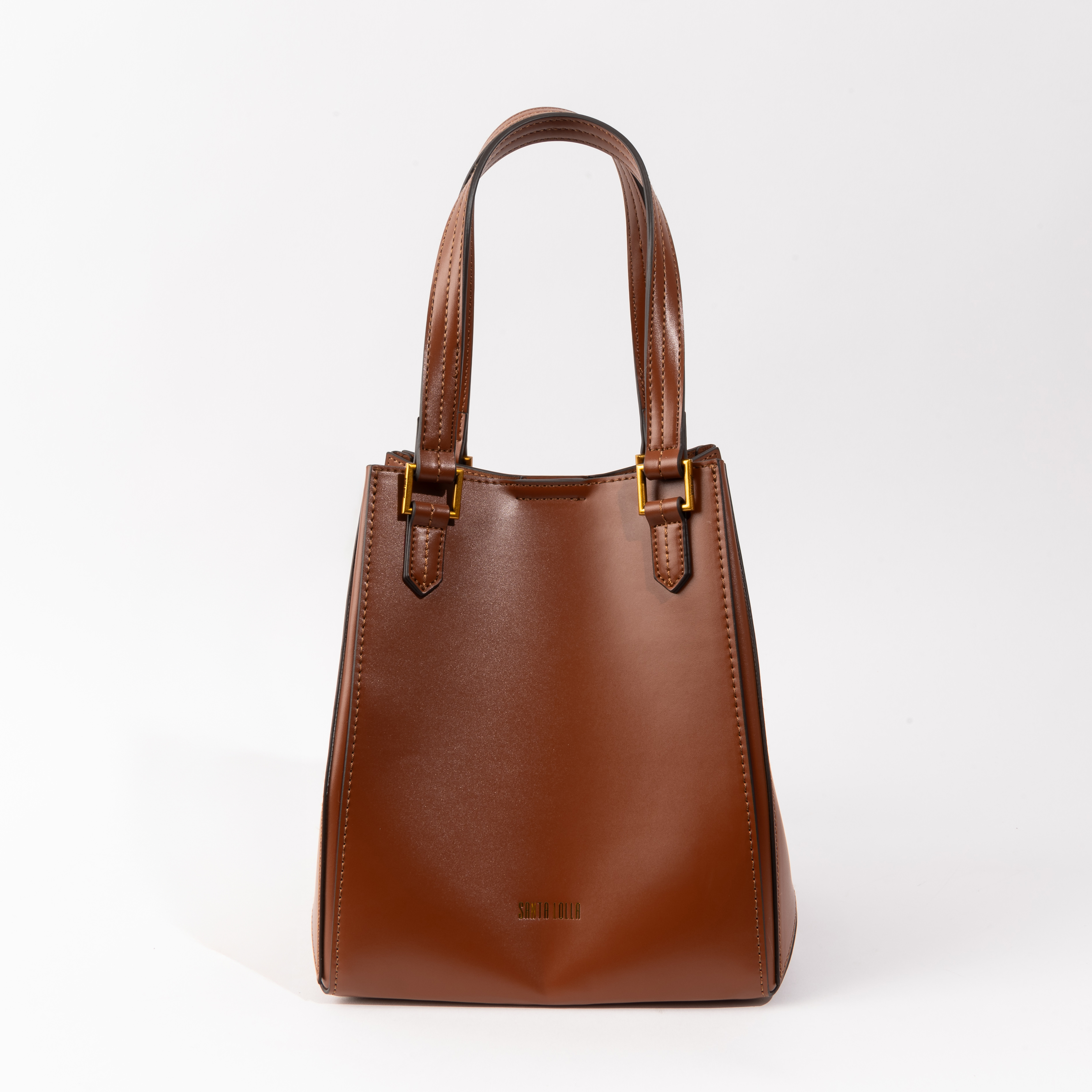 Bolsa Média Soft Marrom Cinnamon Alça de Ombro