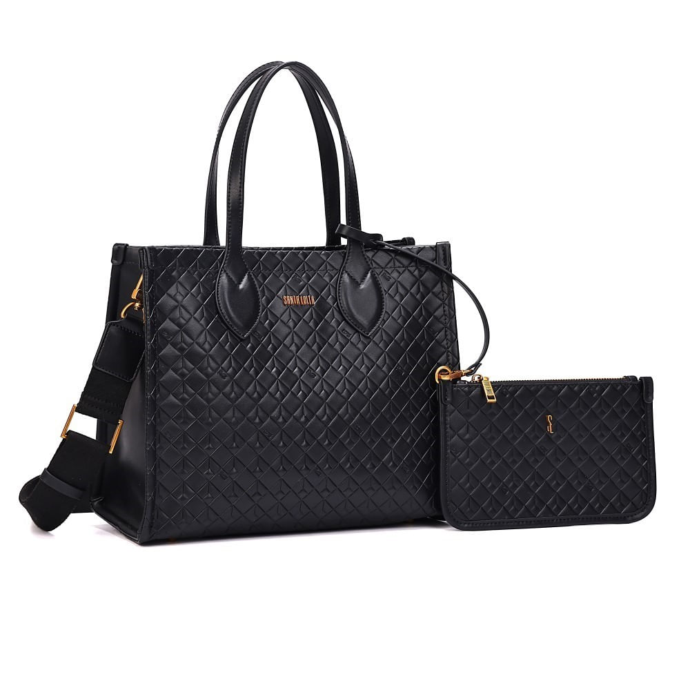 Bolsa M Material Soft Preto