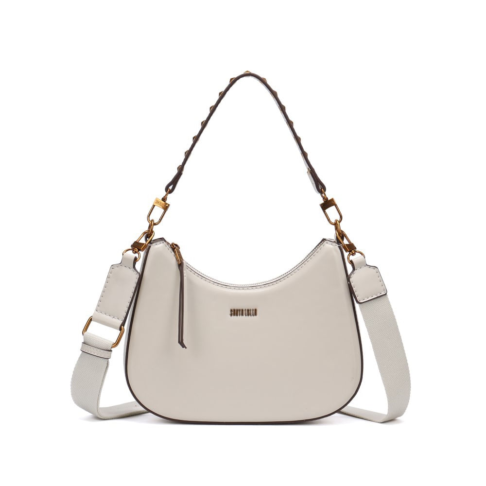 Bolsa M Material Soft New Marfim