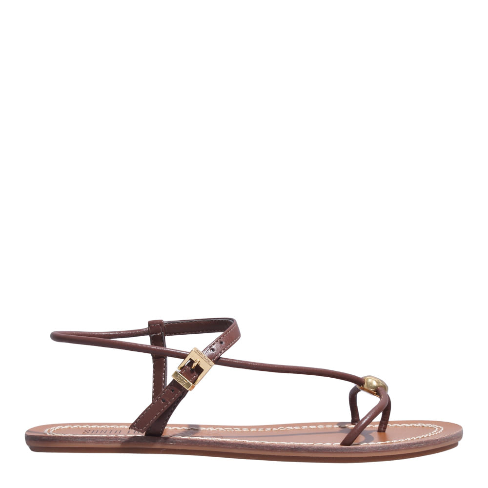 Rasteira Napa Soft Terra