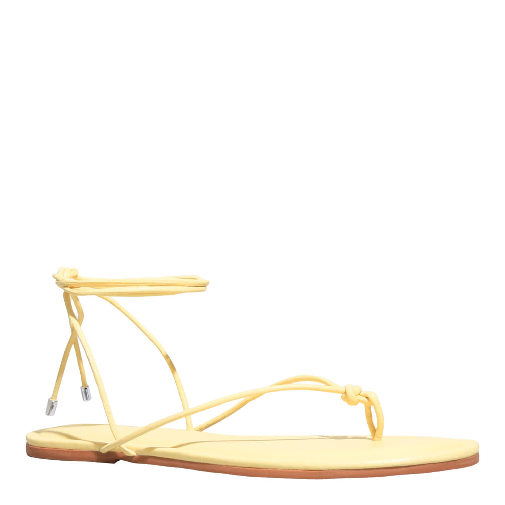 Rasteira Napa Soft Vanilla