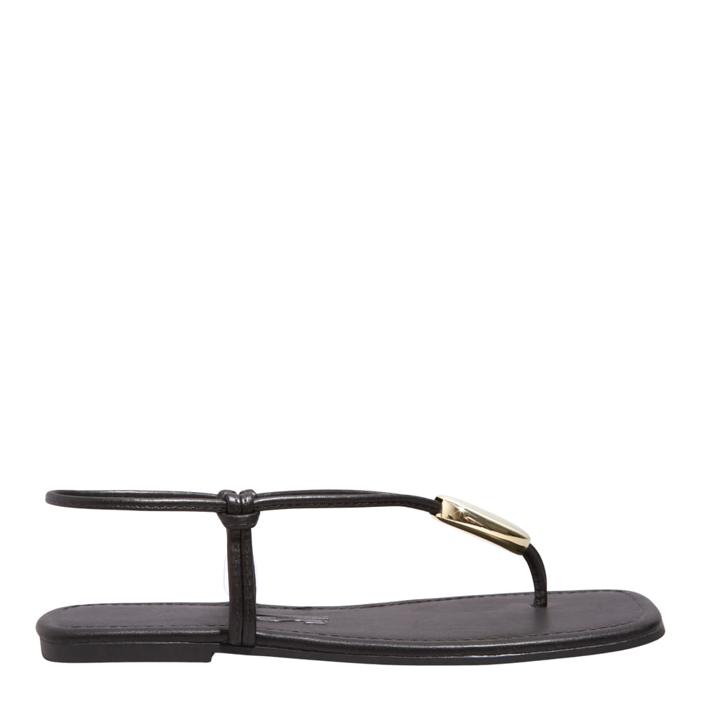 Rasteira Napa Soft Preto