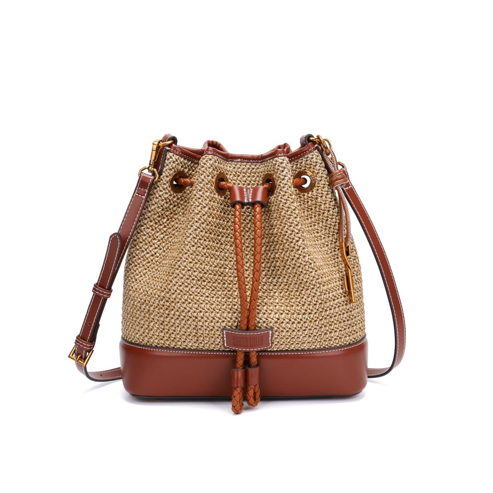 Bolsa M Tramado New Sand