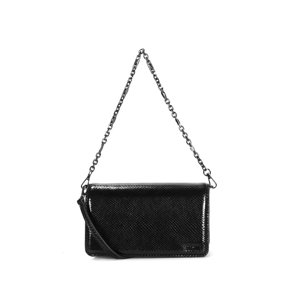 Bolsa P Material Metalizado Preto 2