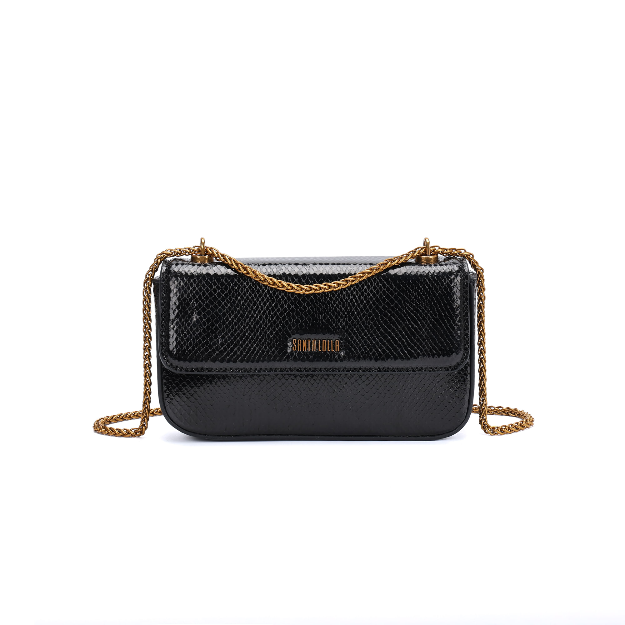 Bolsa P Material Metalizado Preto