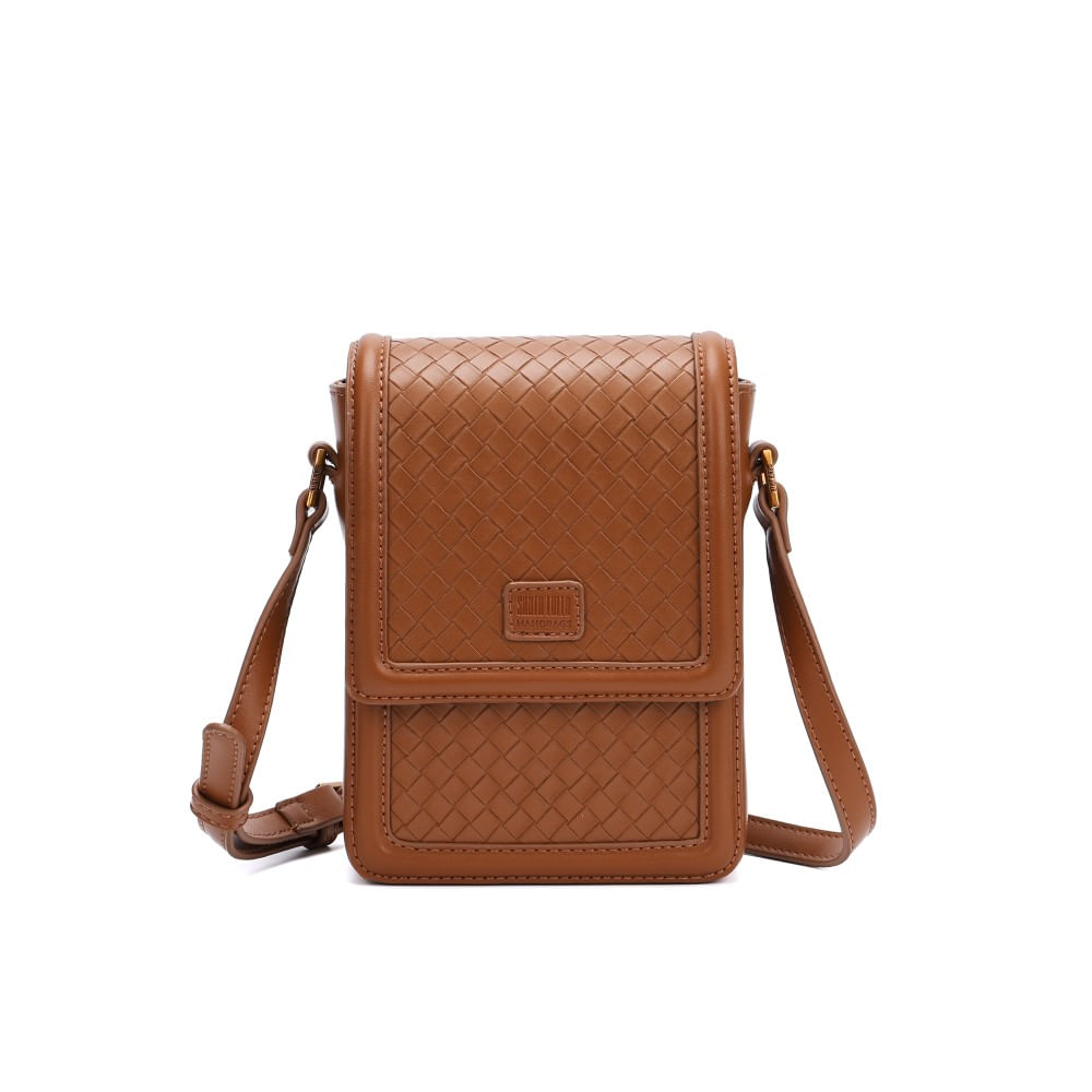 Bolsa P Material Soft Camelo