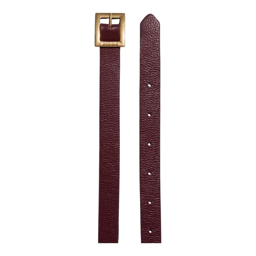 Cinto Couro Floater Light Ruby