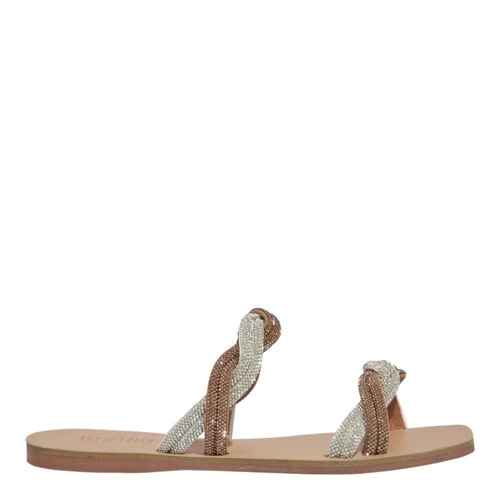 Rasteira Meia Cana Cristal Lct