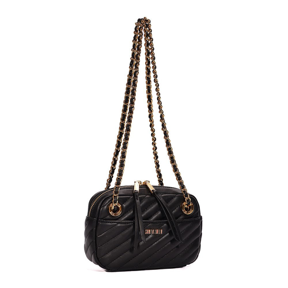 Bolsa Transversal Floater Preta