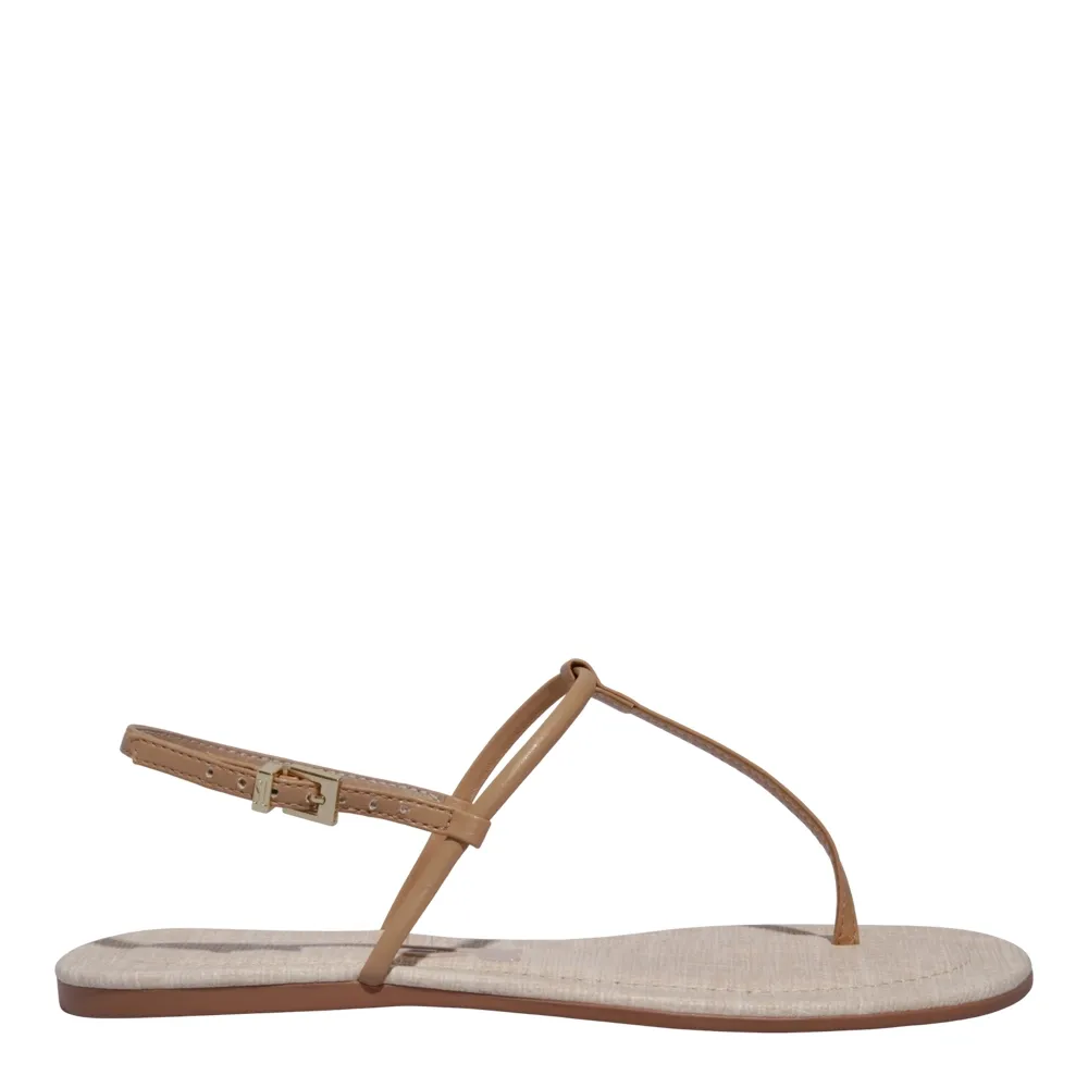 Rasteira Napa Soft Palha 2