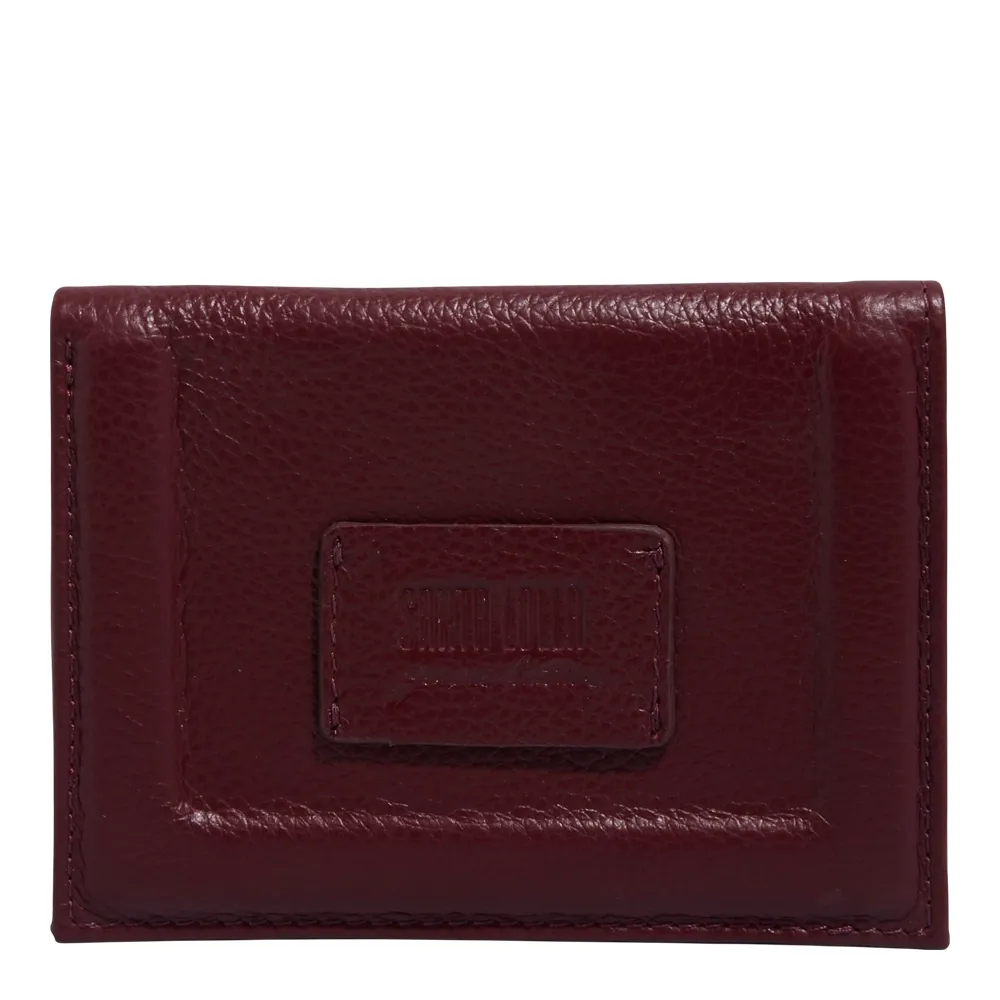 Carteira Couro Floater Light Ruby