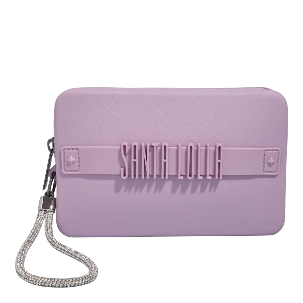 Clutch Borracha Lilas Lupine