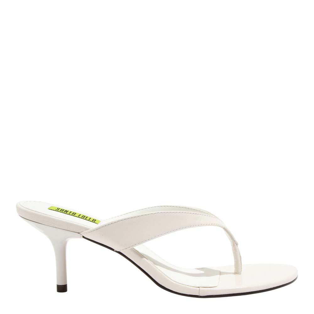 Mule Couro Pelica Soft Branco