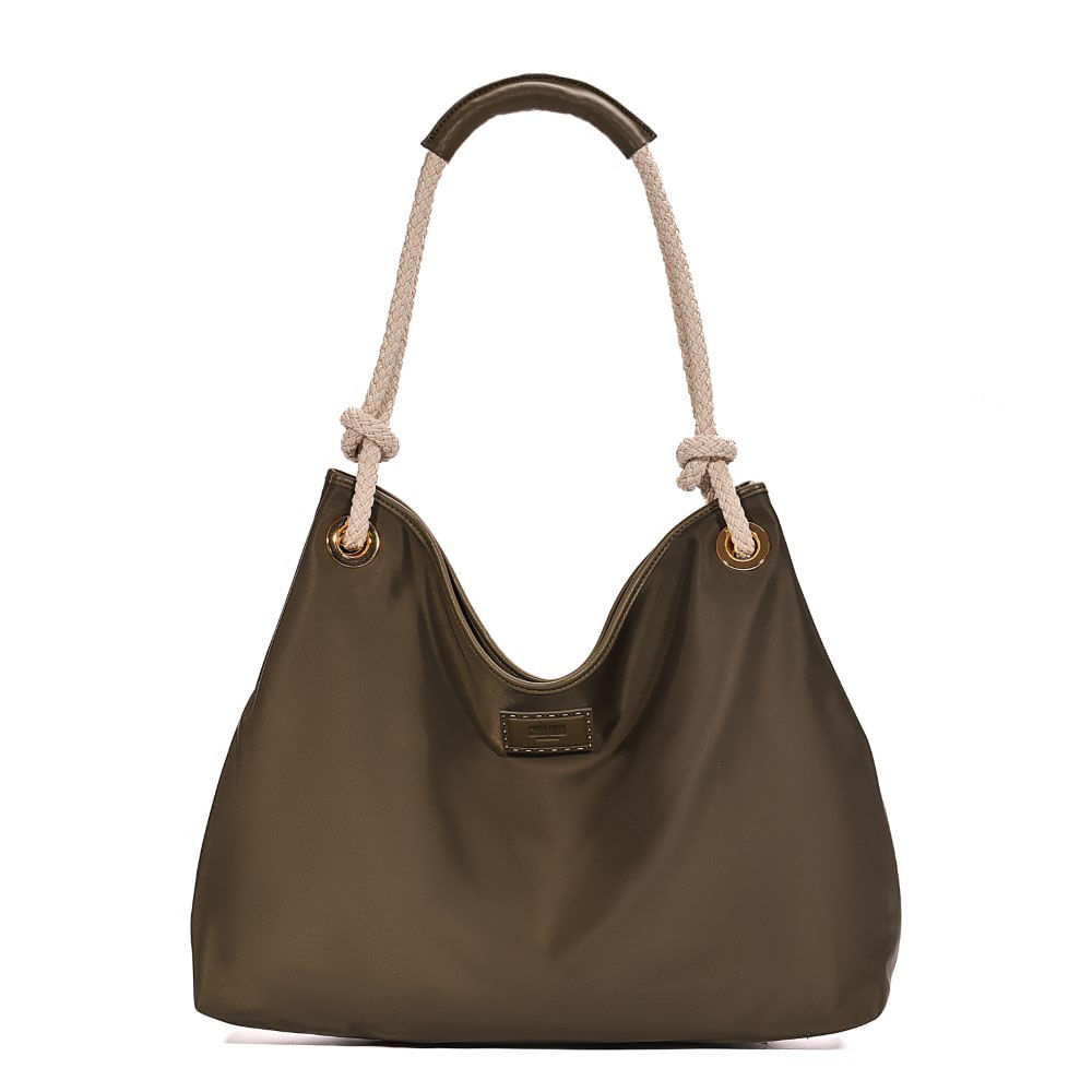 Bolsa Nylon Alça De Ombro Verde