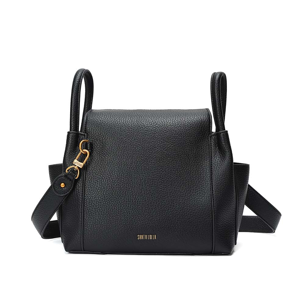 Bolsa Média Floater Preta Alça Dupla