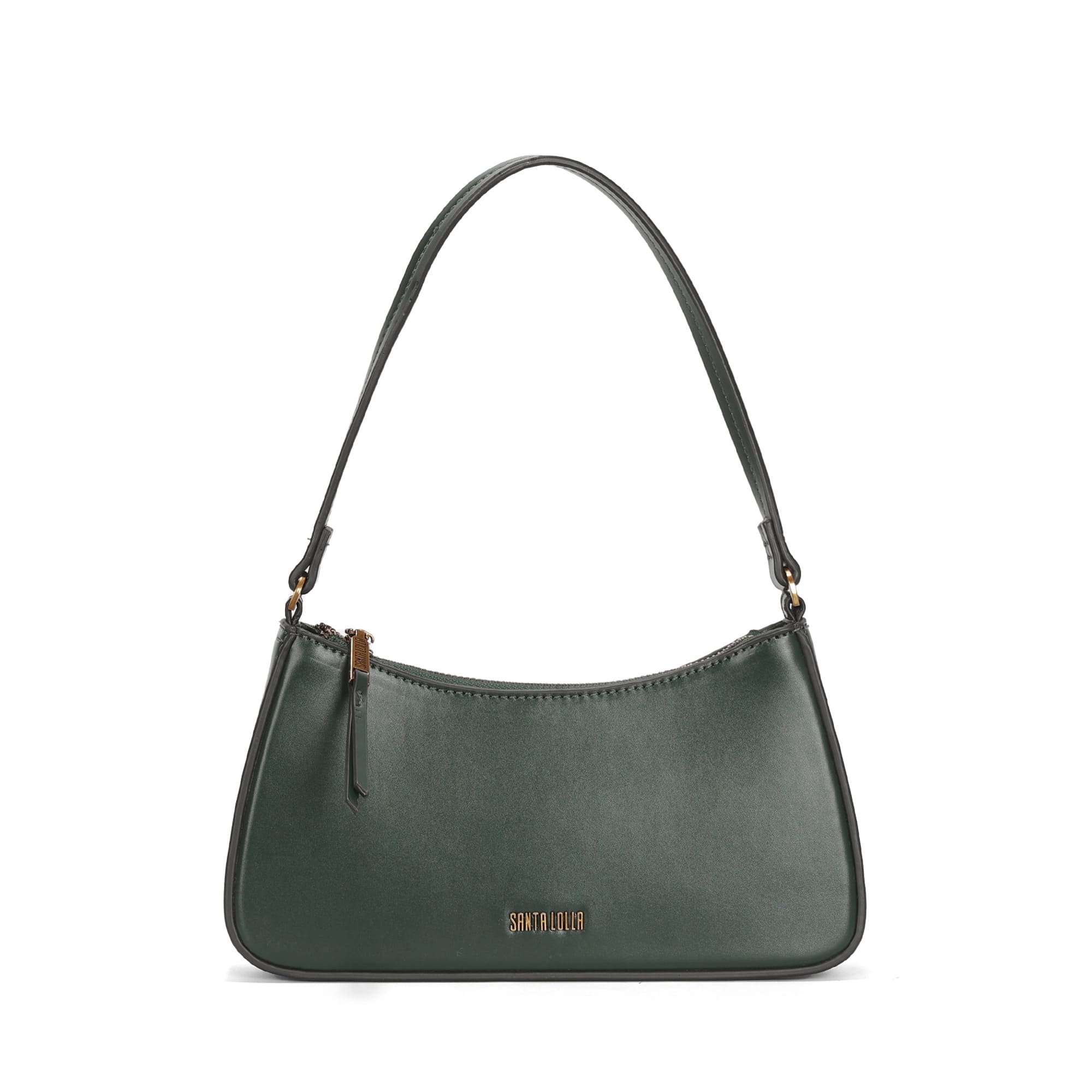 Bolsa Baguete Soft Verde Alça De Ombro
