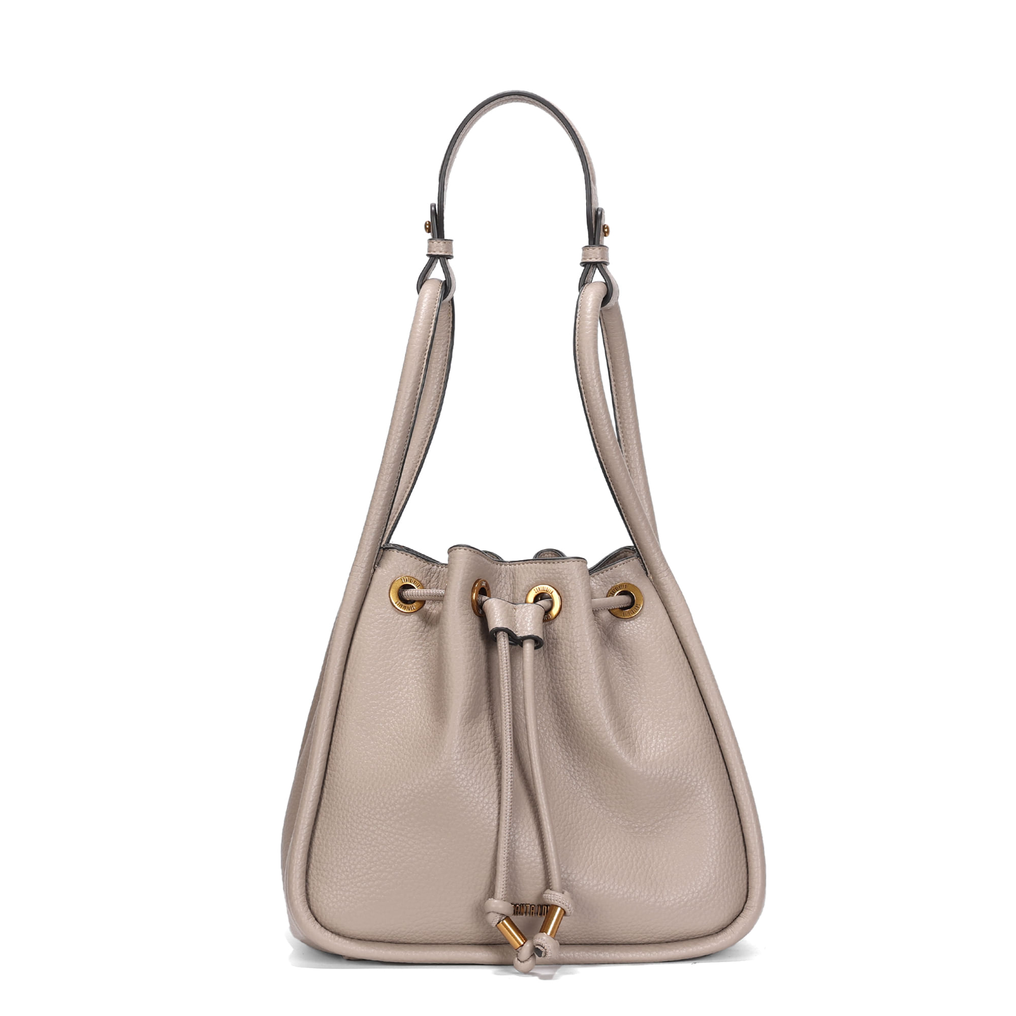 Bolsa Bucket Grande Floater Cinza Granito Alça De Ombro