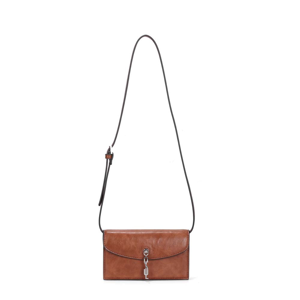 Bolsa Pequena Rustico Caramelo Alça De Ombro