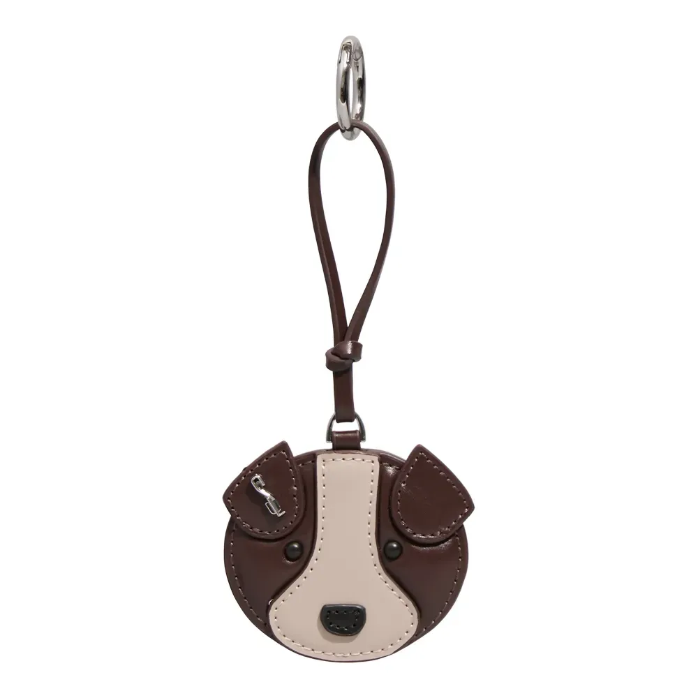 Chaveiro Espelho Cachorro Soft Marrom Dark