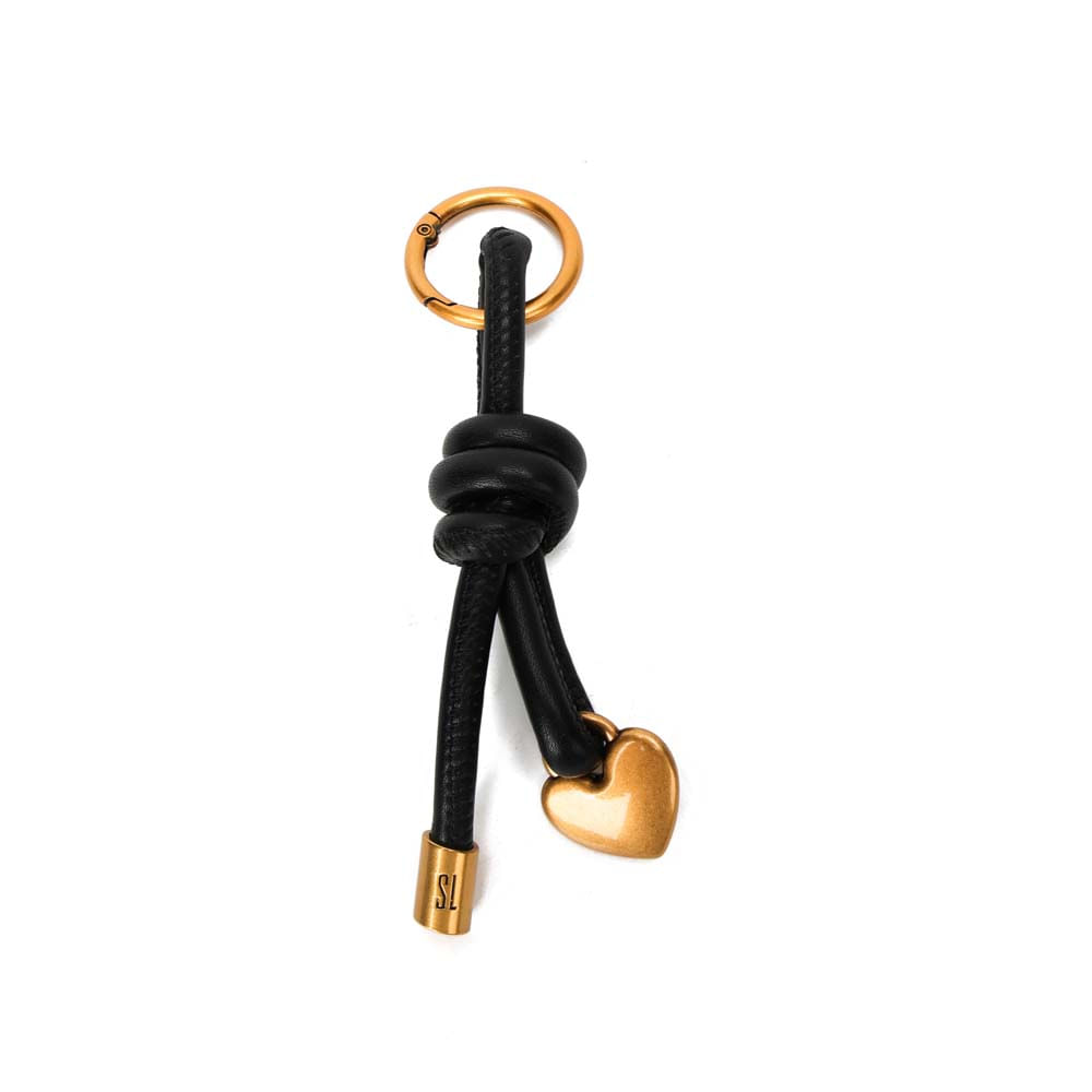 Chaveiro Coração Soft Preto