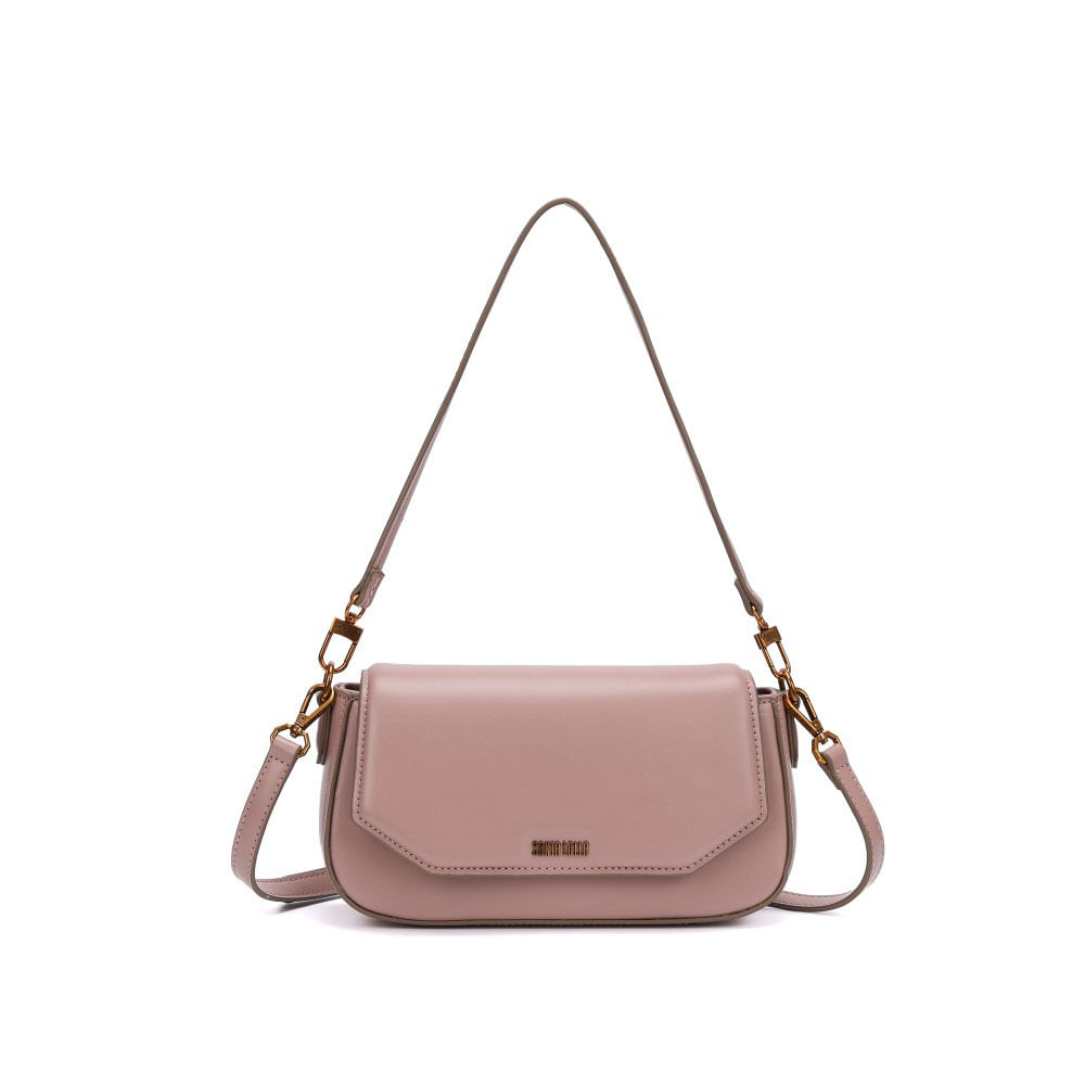Bolsa M Material Soft Dusty Rose