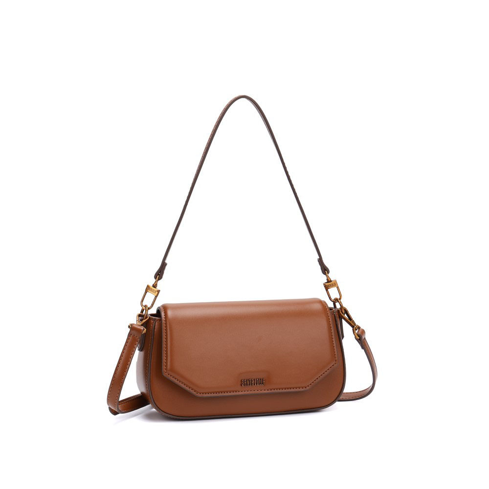 Bolsa M Material Soft New Camelo