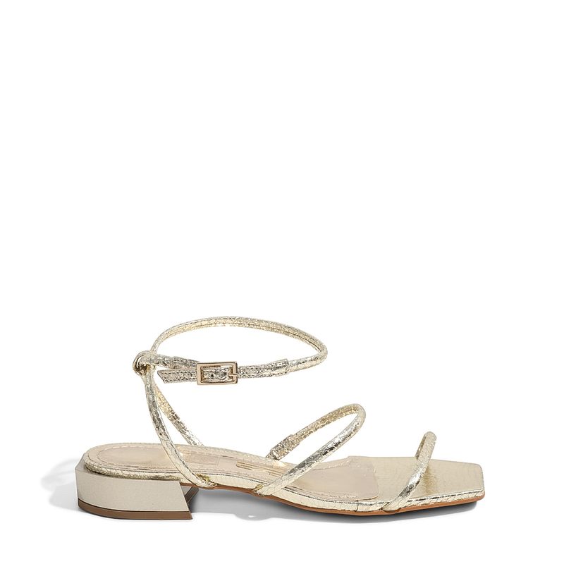 Compre Rasteira Santa Lolla Metalizada Dourada Santa Lolla Online