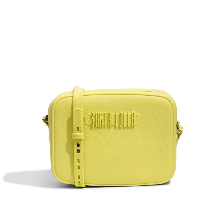 Bolsa média borracha verde avocado - santalolla