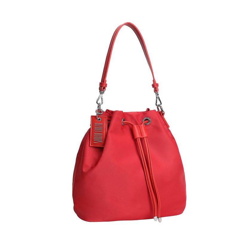 chelsea quilted drawstring bolsa