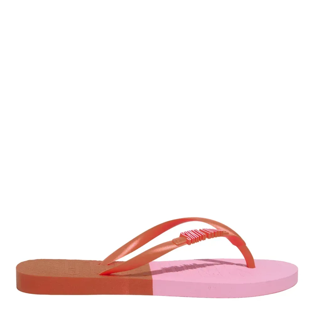 Chinelo Flip Flop Borracha Laranja