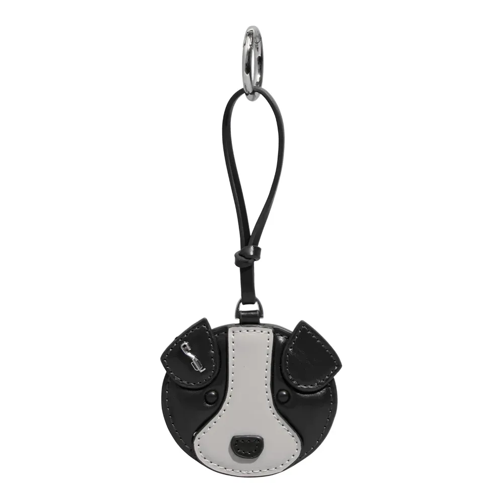 Chaveiro Espelho Cahorro Material Soft Preto