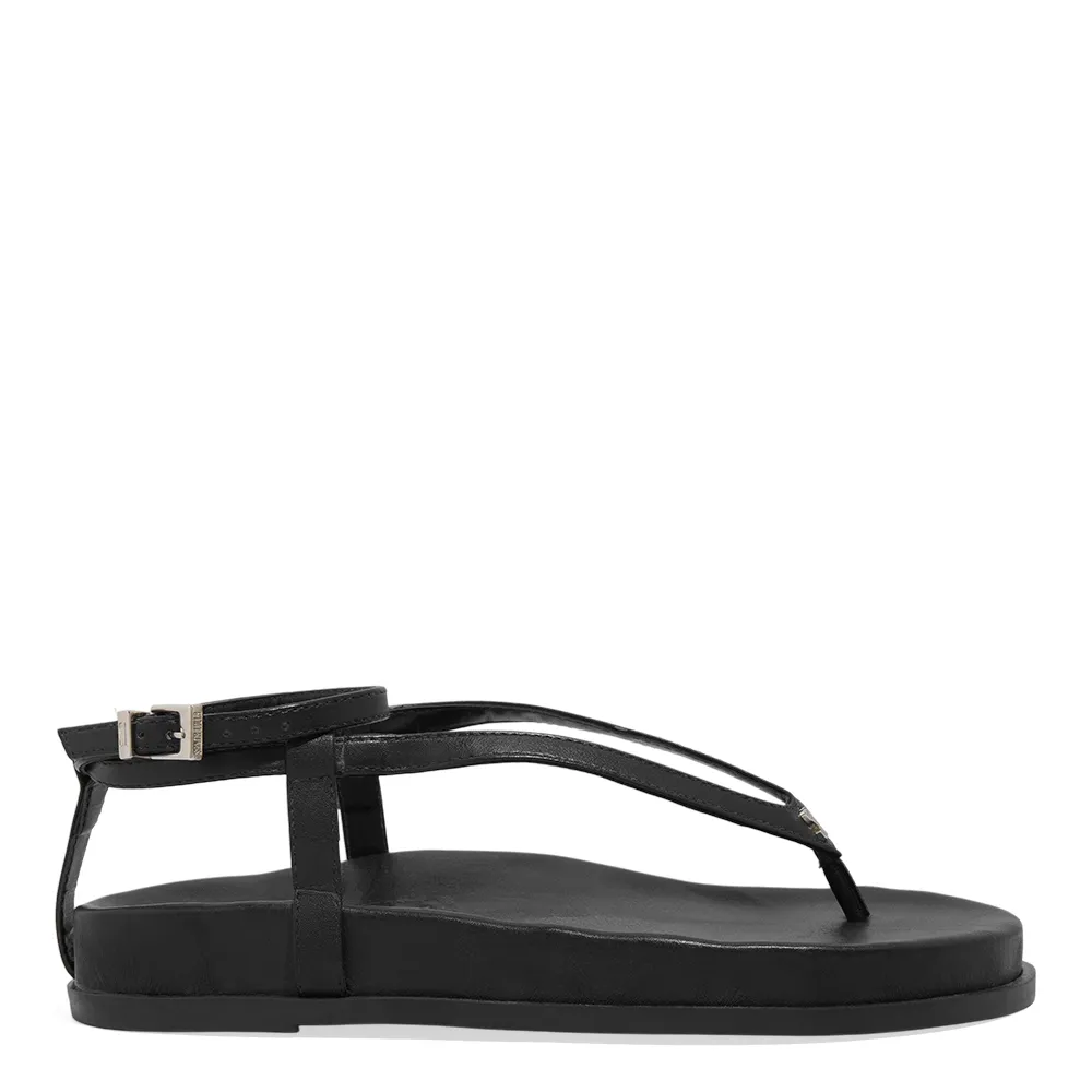 Sandália Papete Napa Soft Preto
