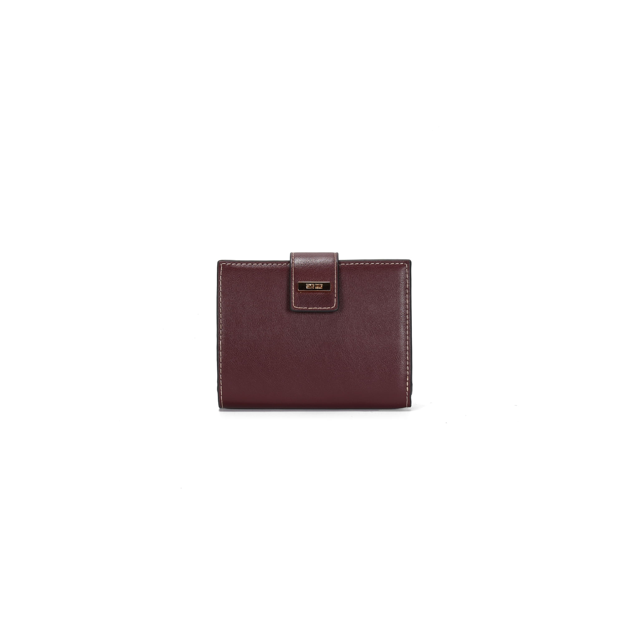 Carteira Material Rustico Roxo Berry