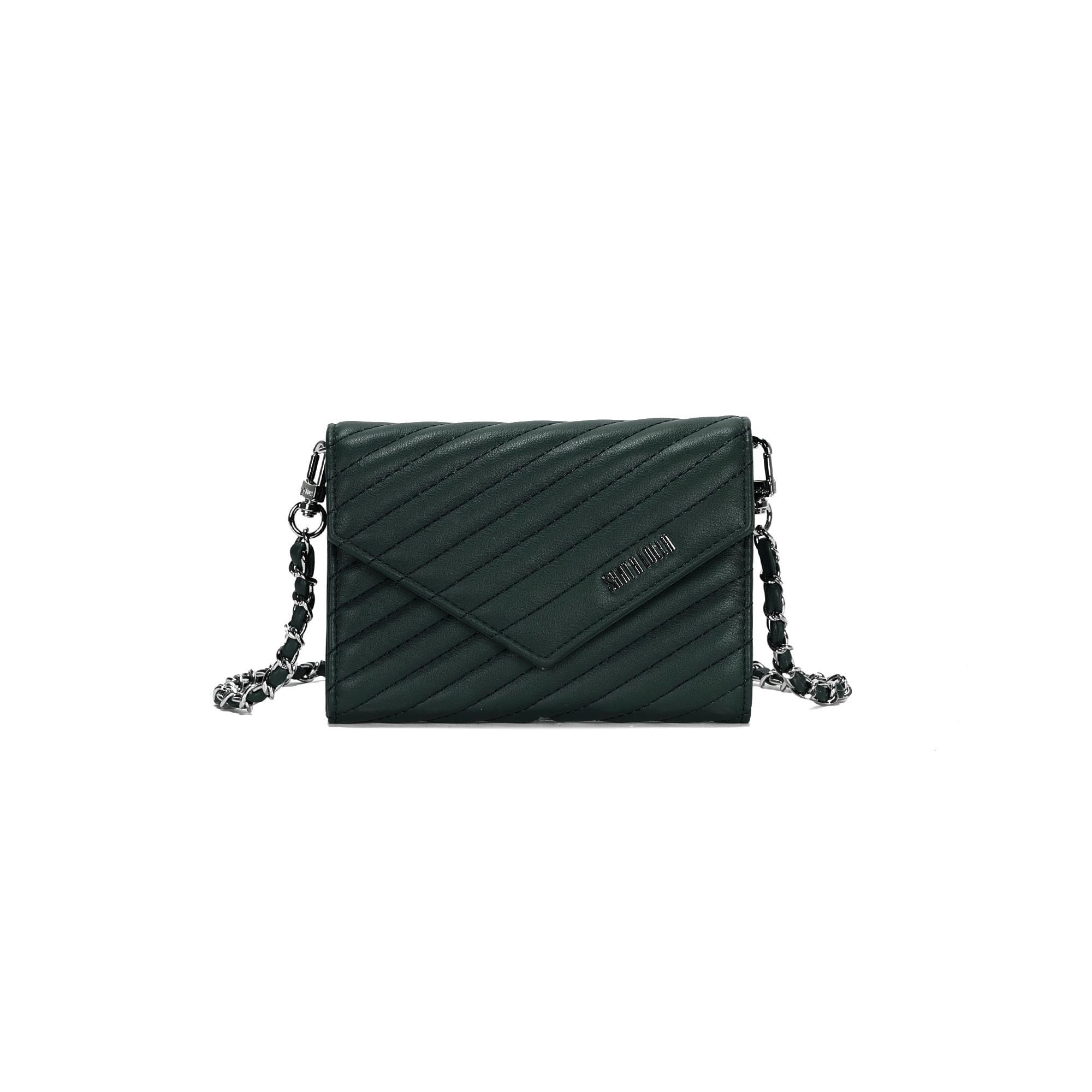 Carteira Envelope Transversal Soft Verde Turmalina