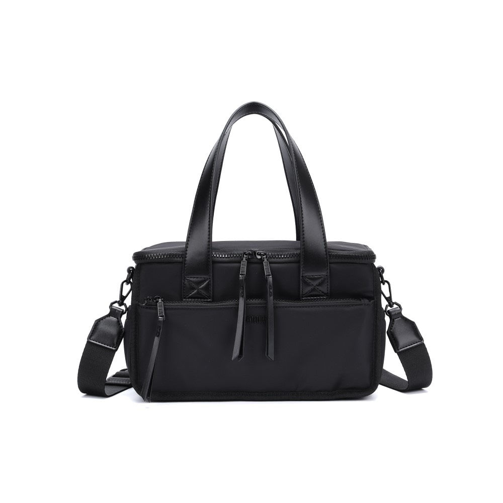 Bolsa Térmica Nylon Alça Dupla Preta