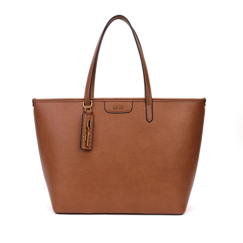 Bolsa Shopper Floater Marrom Safari Alça de Ombro