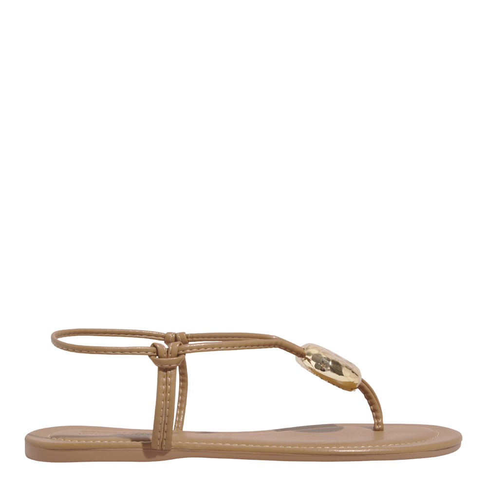 Rasteira Napa Soft Marrom Cerrado